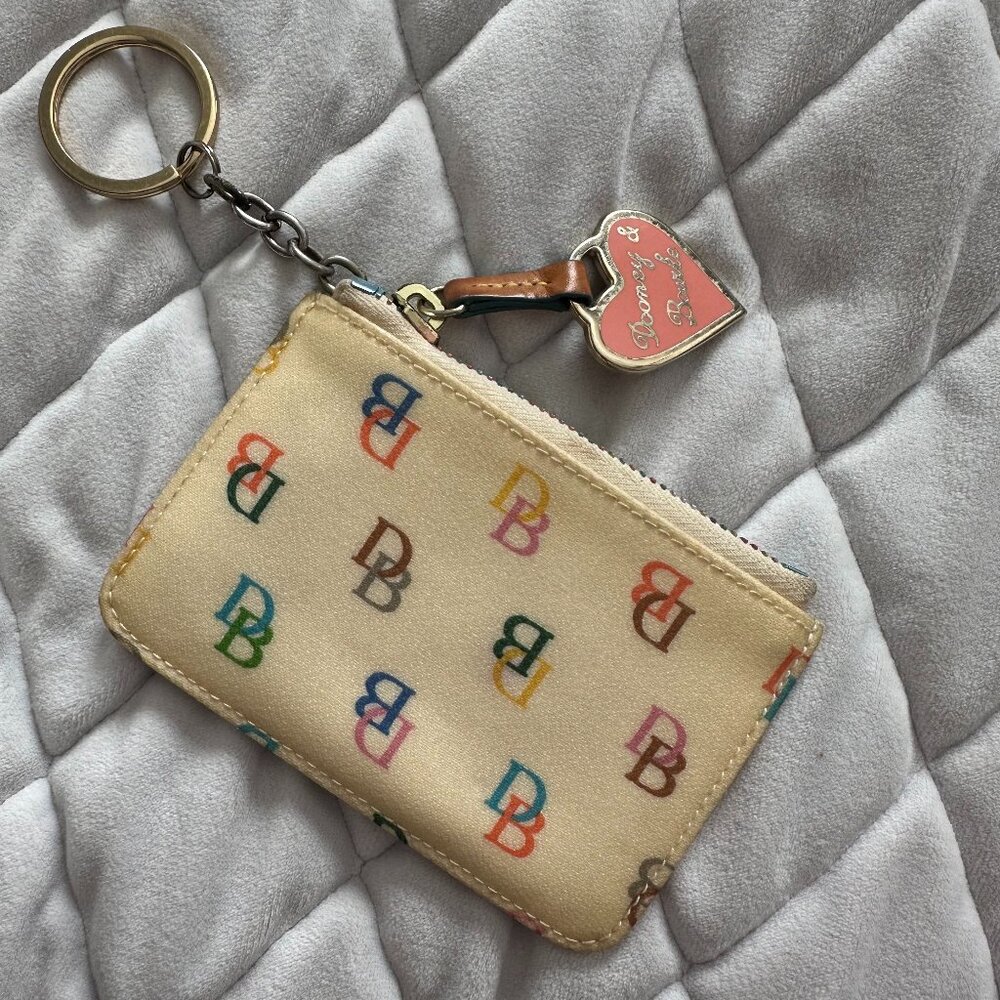 Vintage Dooney & Bourke Small Coin Case